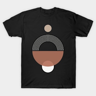 Abstract unique geometrical art design T-Shirt